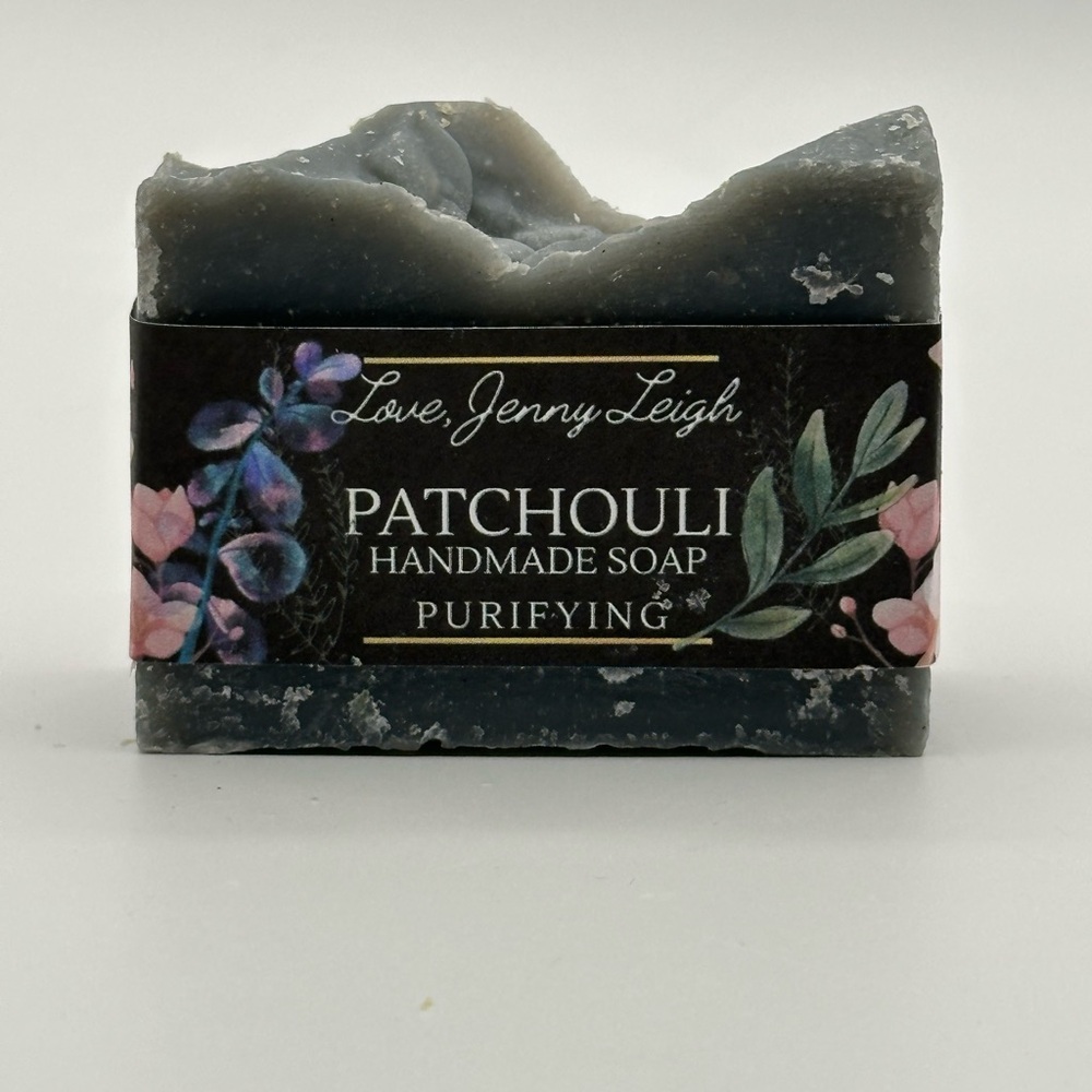 Patchouli “Love, Jenny Leigh” Purifying Luxury Artisan Soap - Picture 2 of 5
